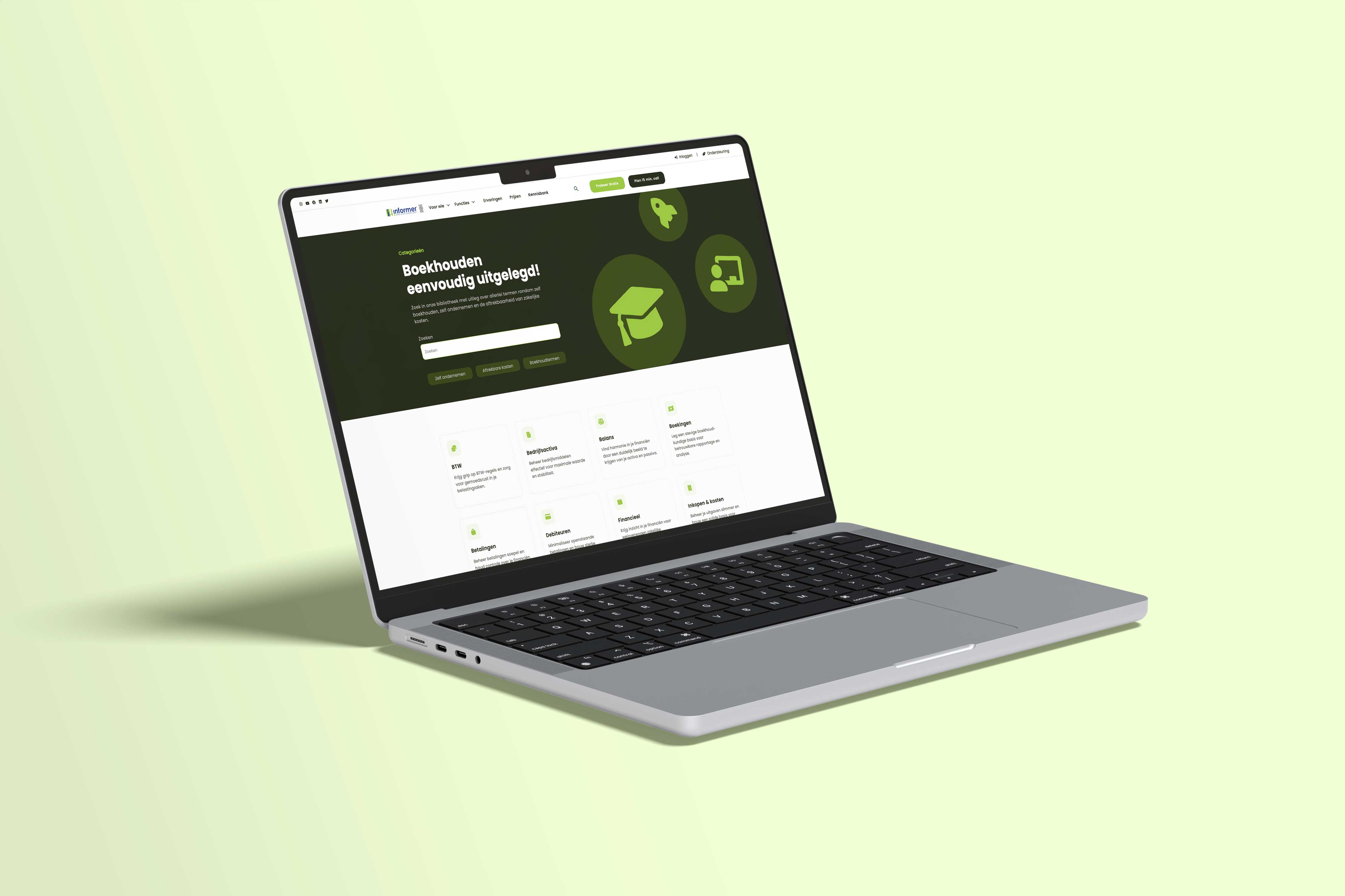 Informer – UI/UX & Web Development — image 2