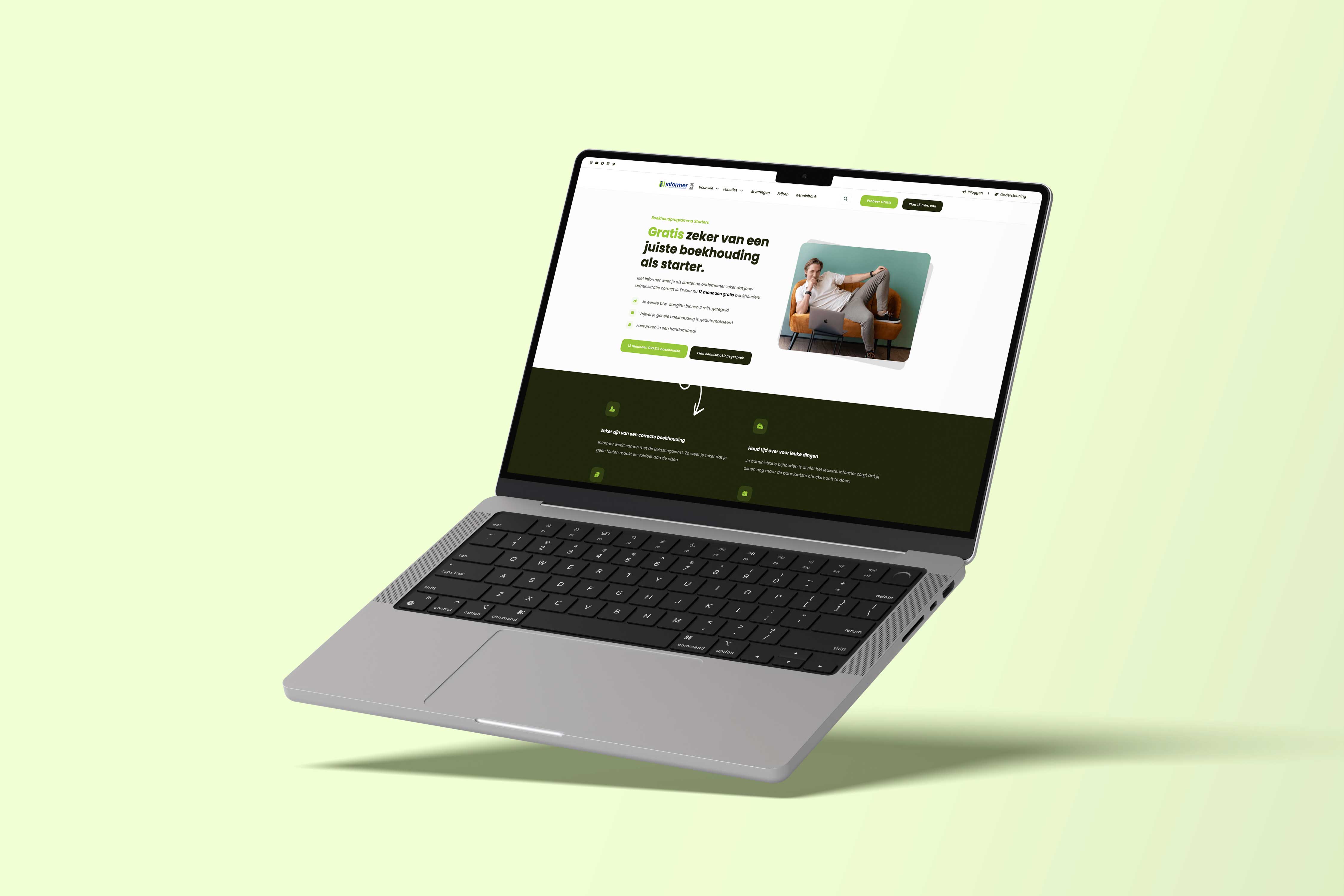 Informer – UI/UX & Webontwikkeling