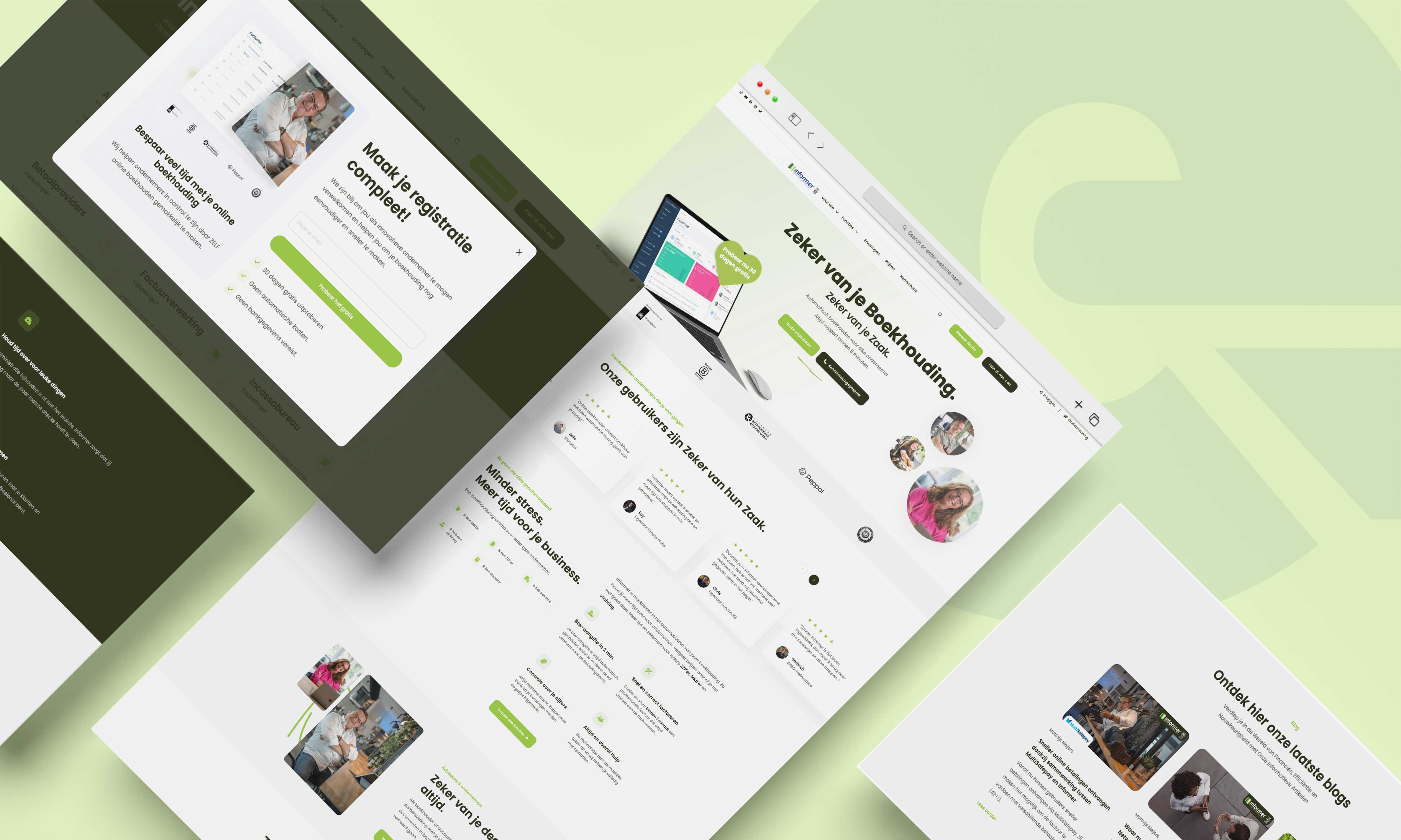Informer – UI/UX & Web Development — image 3